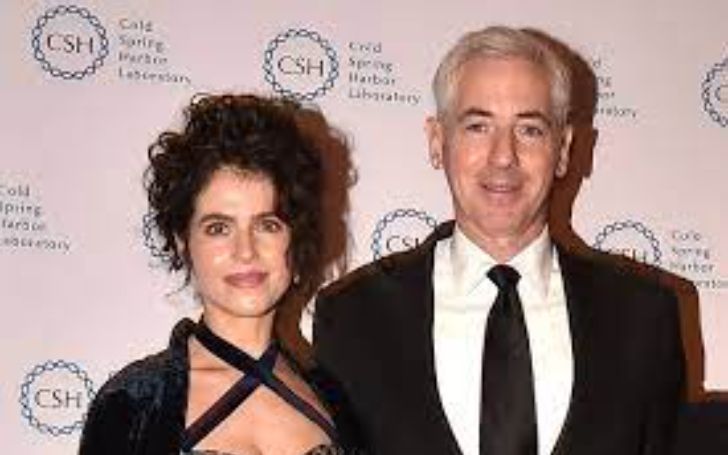 Bill Ackman with his wife, Neri Oxman